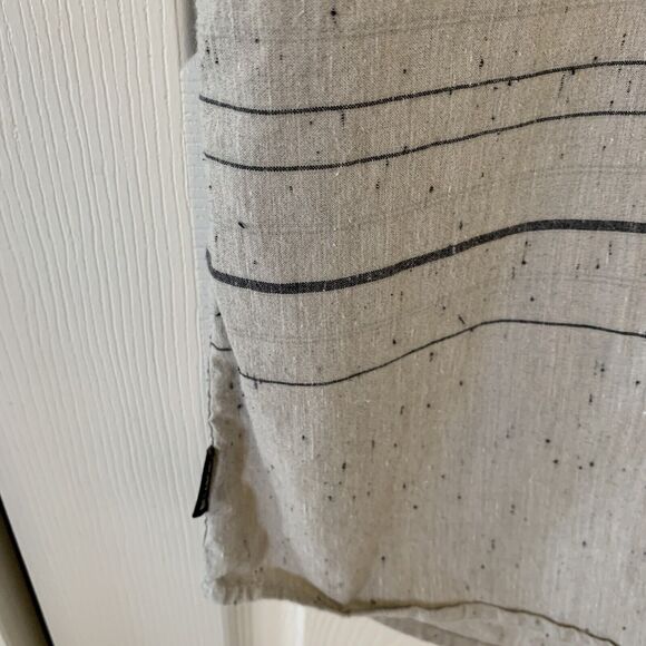 Billabong ZZ Mens Shirt Size L Short Sleeve Cotton Textured Print Button-Down - Picture 8 of 10